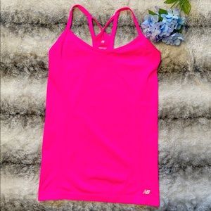 New Balance Fitted Nylon Strappy Tank Top